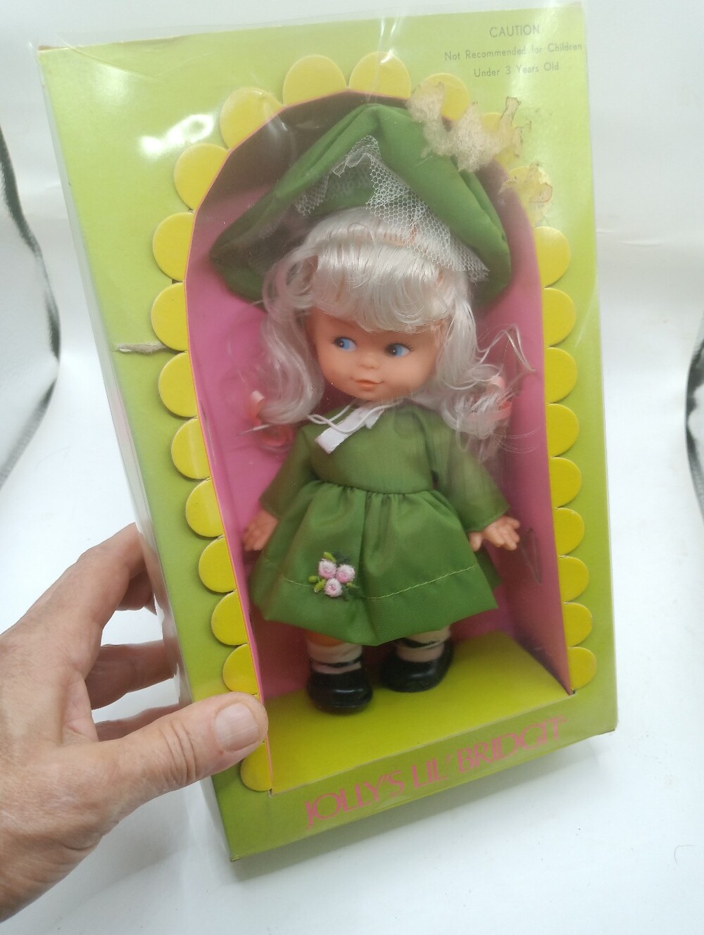 1972 Royals Jolly Lil Bridgit Doll NEW Hong Kong